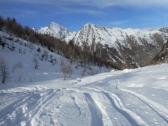 Soffice neve in Valle Stura